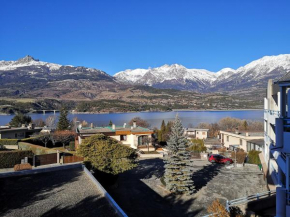 Studio vue sur lac et montagne Savines-Le-Lac